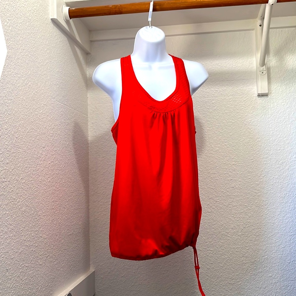 Womens orange 🍊 sports 🏀 Top